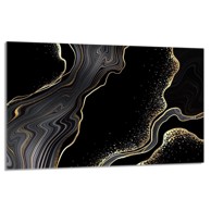 TMK Staklena zaštita za štednjak ili ploču za kuhanje 80 x 52 cm, mramor