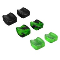 GIOTECK Silikonski grip kit za Xbox Series X/S, crno-zeleni