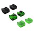 GIOTECK Silikonski grip kit za Xbox Series X/S, crno-zeleni