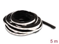 DELOCK Samoljepljiva četkasta traka 15 mm, duljina 5 m, crna