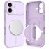 Tech-Protect Silicone MagSafe maskica za iPhone 17, ljubičasta