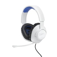 JBL Gaming slušalice Quantum 100P, bijele, mikrofon