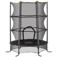 Trampolin za djecu, Ø163 cm, crna