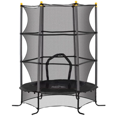 Trampolin za djecu, Ø163 cm, crna