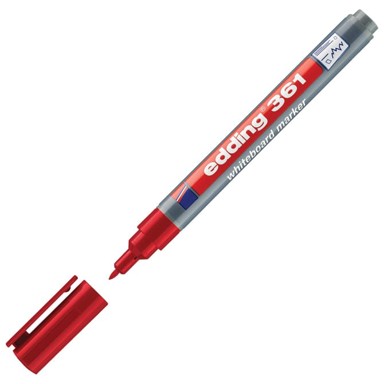 EDDING Marker za bijelu ploču 1mm 361 crveni