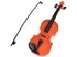 Plastična violina 42 cm, svijetlo smeđa
