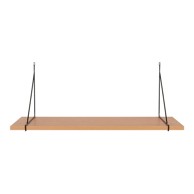 HOUSE NORDIC Polica u dekoru jasena u prirodnoj boji 80 cm Chiba 