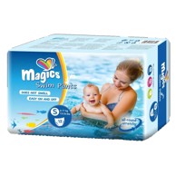 SWIMMIES Pelene za plivanje Swimpants Small, za jednokratnu upotrebu, 12 kom, 6–11 kg