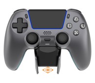 DELTACO GAMING Gamepad GAM-199-STEELGRAY, Bluetooth, USB, za PlayStation 5, Android i iOS, siva, metalik