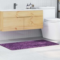 Prostirka protiv klizanja 70x120 cm PP, ljubičasta