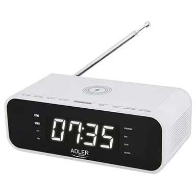 ADLER Sat s radiom i bežičnim punjačem, FM