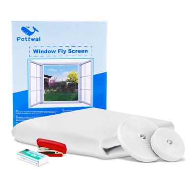 NIKCORP Mreža protiv insekata za prozor, 130 x 150 cm, bijela