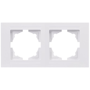 Okvir za prekidače dvostruki VISAGE krem