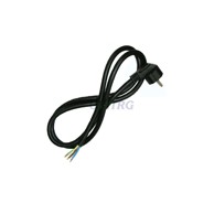 COMMEL Kabel priključni H05VV-F 3x2,5mm 1,5met crni