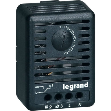 LEGRAND Termostat 034847, za grijanje ormara, 12-250 V AC