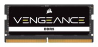 CORSAIR Memorija Vengeance CMSX16GX5M1A5200C44 16GB DDR5 SO-DIMM, crna
