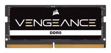CORSAIR Memorija Vengeance CMSX16GX5M1A5200C44 16GB DDR5 SO-DIMM, crna