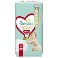 PAMPERS Premium Care Pants, veličina 3, Pelena-Gaćica, 48 pelena, 6kg - 11kg