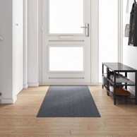 Tepih staza Siva 80 x 300 cm tkanina