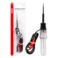 AMIO Ispitivač napona s krokodil stezaljkama 6–12V