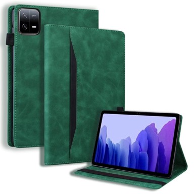 GS futrola za Xiaomi Pad 7 / 7 Pro, klasična, s držačem za olovku, zelena