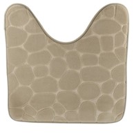 TANDANCE Obloga za WC školjku, memorijska pjena, 45x50 cm, bež