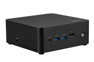 MSI Stolno računalo Cubi NUC 1M-258BEU / Intel Core 7 150U, barebone, WiFi 6E, 2x2.5Gbps, crno