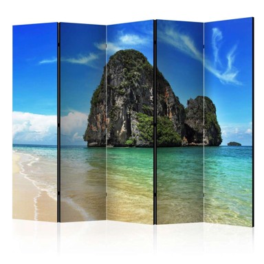 Sobna pregrada u 5 dijelova Exotic landscape in Thailand Railay beach II 225x172