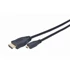 GEMBIRD HDMI kabel 1.8m, HDMI-M/micro HDMI-M, HDMI Type A (Standard), HDMI Type D (Micro), crni