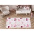 VITAUS Ružičasti/boje slonovače periv dječji tepih 60x100 cm Cute Teddies Pink 