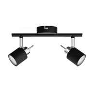 Stropni reflektor, Meranti, 8719514465398, 2x35W, 230V, crna