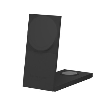 NATIVE UNION Punjač Rise, bežični, 3u1, Qi2 Intl, crni + adapter