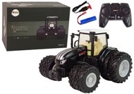 Traktor R/C Metal na daljinsko upravljanje, 2.4G, crni