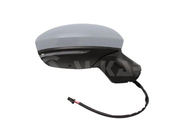 ALKAR Retrovizor Renault Clio 20-, desni, električni, grijani, senzor temp., žmigavac, sklopiv, 11 pinova