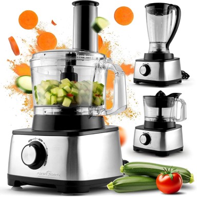 PROFI COOK Kuhinjski robot 3 u 1: mikser, multipraktik i sokovnik, 1200 W