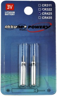 Litijska baterija CR425 za ribolovne plovke 2 kom