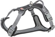 TRIXIE Oprsnica za pse PREMIUM ACTIVE L 69-87 cm/25 mm crna