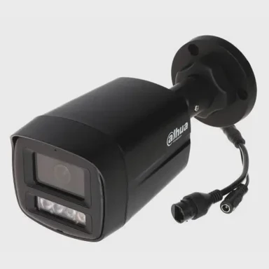 DAHUA Kamera IPC-HFW1639TC-A-IL-0280B-S6, 6MP, fiksna, 2.8 mm, 3200x1800, IR+toplo svjetlo, IP67, crna