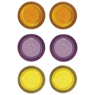 NOBO Magnet 1903790, fi 3 cm, pk6, prozirni, sortirano