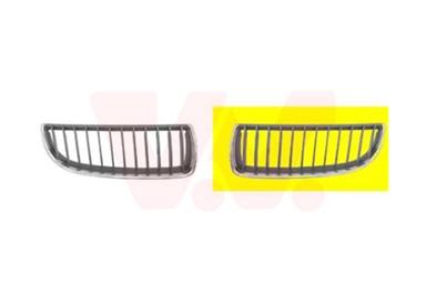 VAN WEZEL Maska BMW 3 E90 05-12, krom/crna, prednja lijeva, -08, 0657515