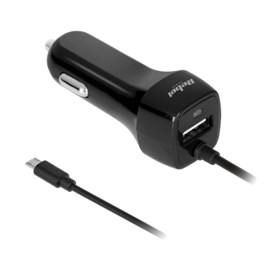 REBEL Auto punjač Micro USB 5V/2,1A
