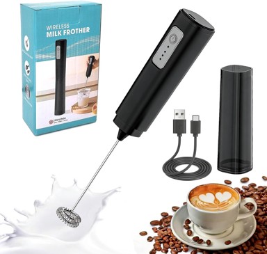 EBUYFIRE ručno pjenilo za mlijeko, usb-c, brzo pjenjenje