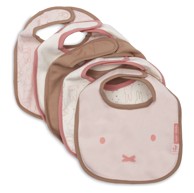 JOLLEIN Vodootporni podbradnik 029-566-68204, Miffy Moments Silk Rose, 5 kom
