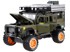 Terensko vozilo 1:24 s LED svjetlima, maslinasto