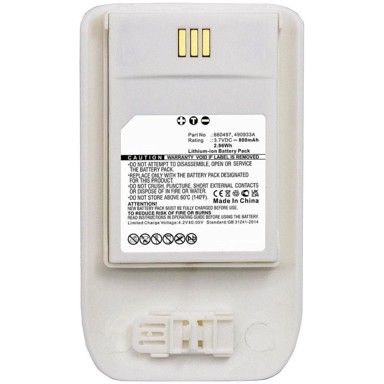 COREPARTS Baterija 2.96Wh Li-ion 800mAh za Mitel Ascom, bijela