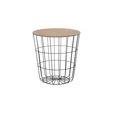 Metalni stolić 39x41, crni