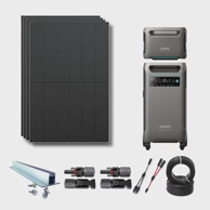 ANKER Solarni set za vikendice 7.6kWh, F3800 + dodatna baterija + 4×440W (1760W)
