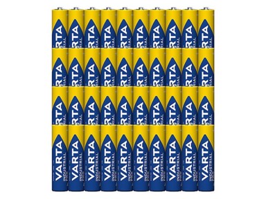 VARTA Industrial Pro AAA LR3 baterije 40 kom