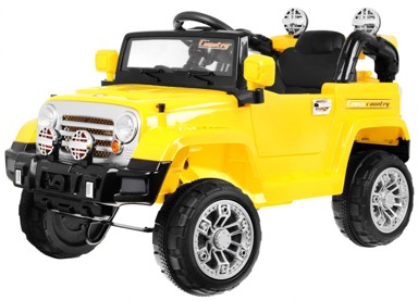 Auto na akumulator JJ245, žuti