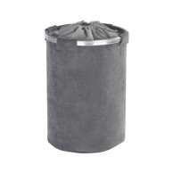 WENKO Siva košara za rublje Cordoba, 68 l